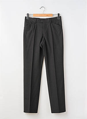 Pantalon slim tissage popeline taille normale noir ALBERTO homme