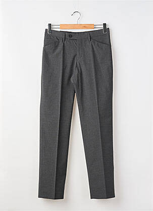 Pantalon slim tissage chiné taille normale gris ALBERTO homme