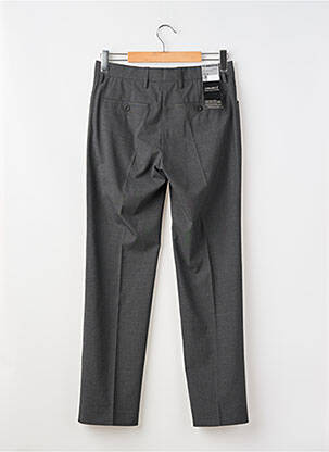 Pantalon slim tissage chiné taille normale gris ALBERTO homme