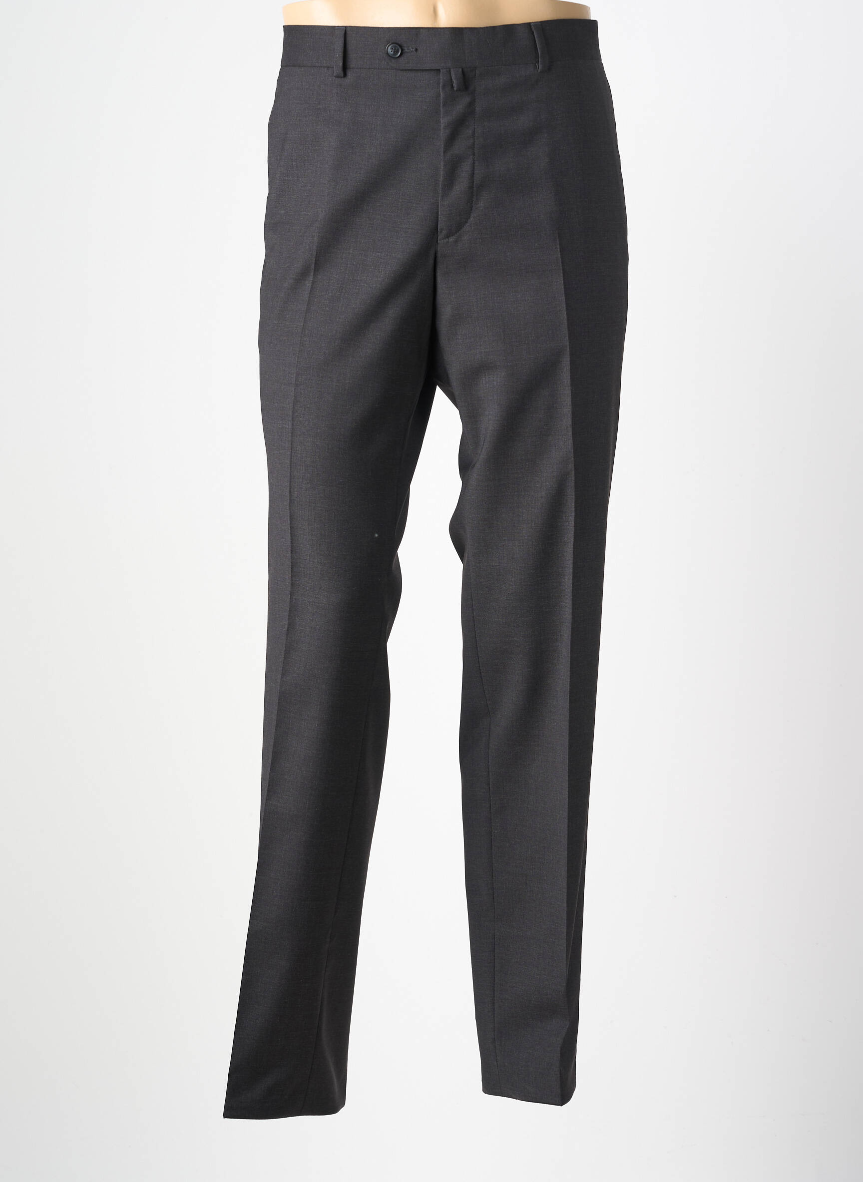 Pantalon slim taille à pinces taille normale gris BARUTTI homme