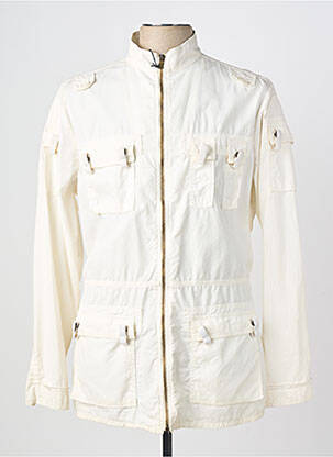 Veste casual coupe droite blanc GF FERRÉ homme