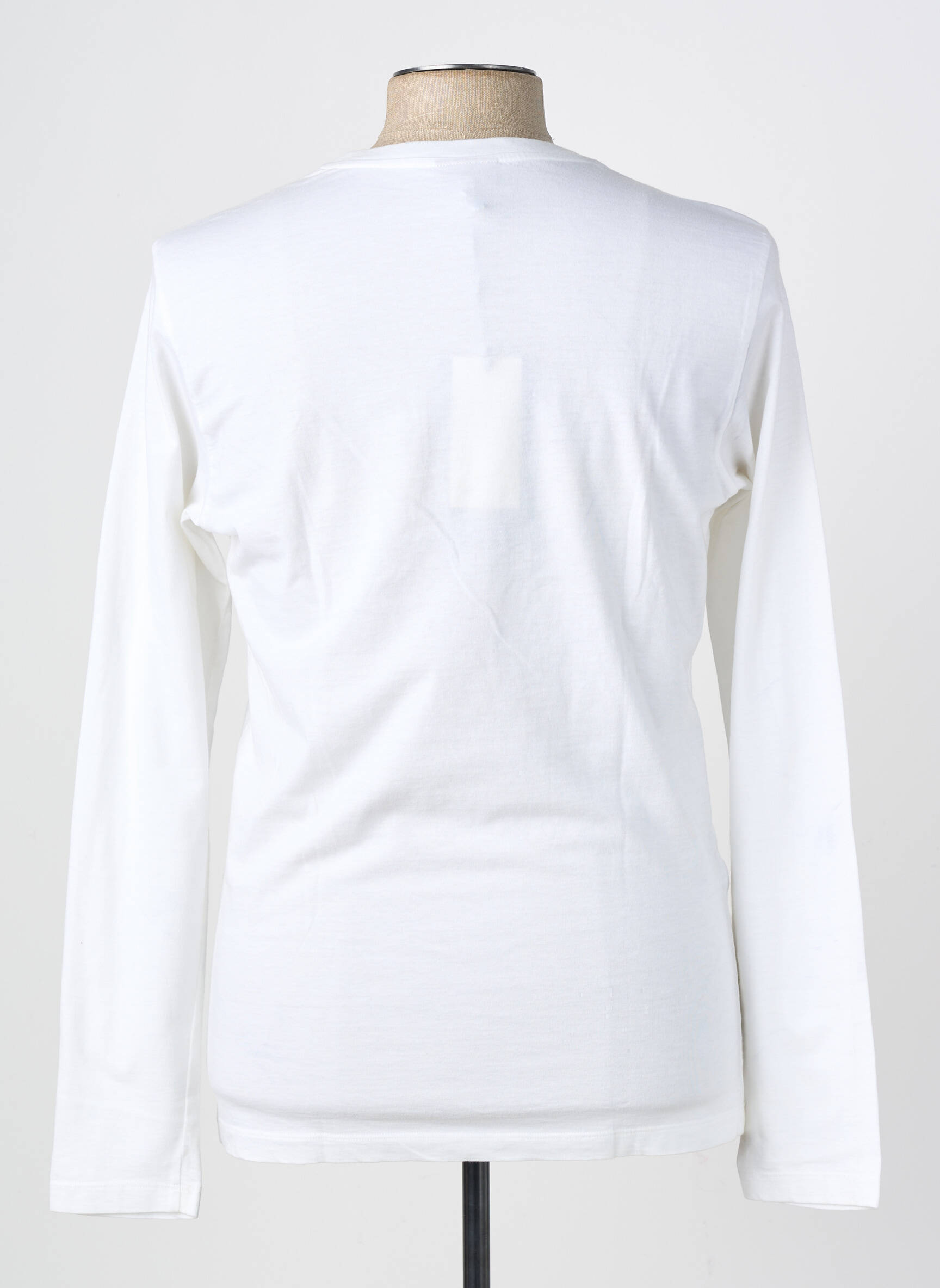 T-shirt coupe droite manches longues blanc RICHMOND homme