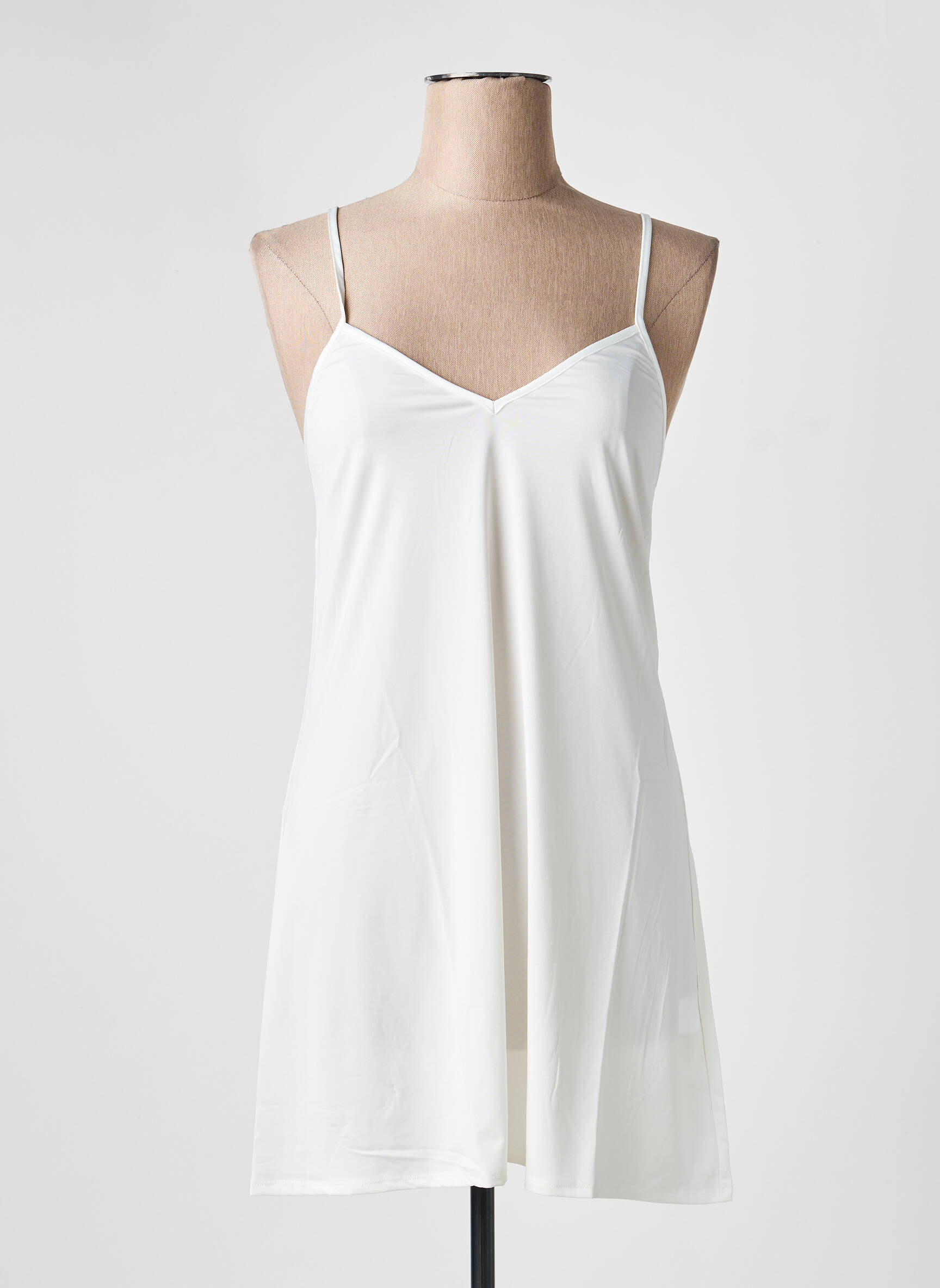 Jupon /fond de robe stretch blanc ROSE POMME femme