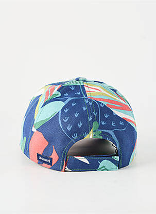 Casquette fermeture scratch bleu LE CHAPOTÉ homme