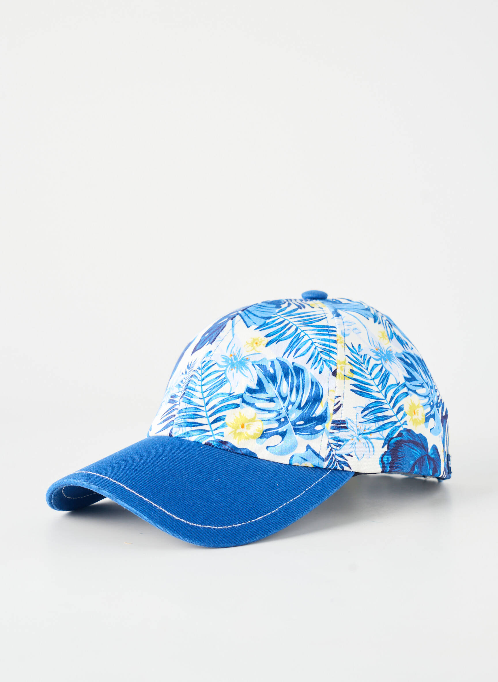 Casquette fermeture scratch bleu LE CHAPOTÉ homme