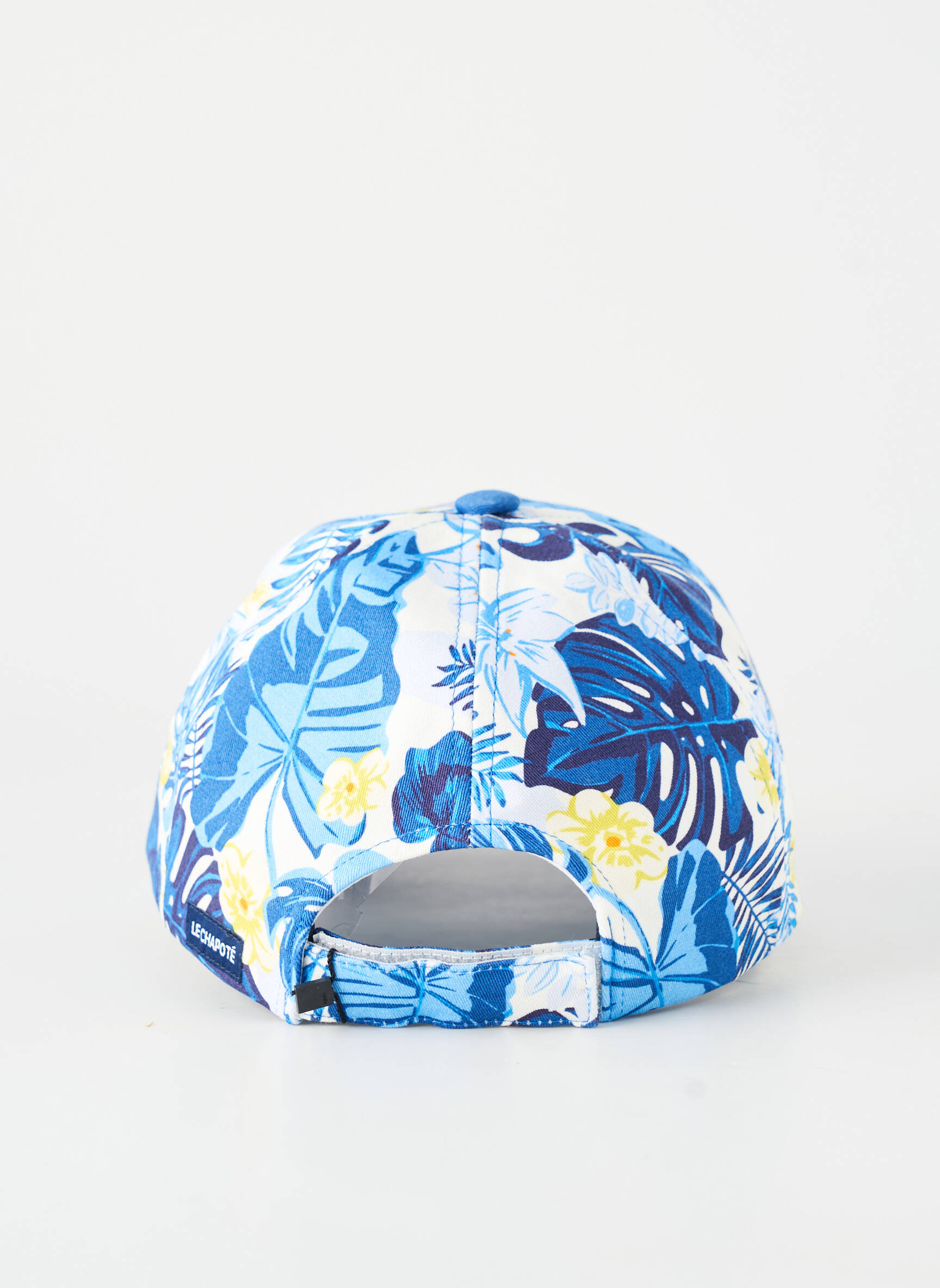 Casquette fermeture scratch bleu LE CHAPOTÉ homme