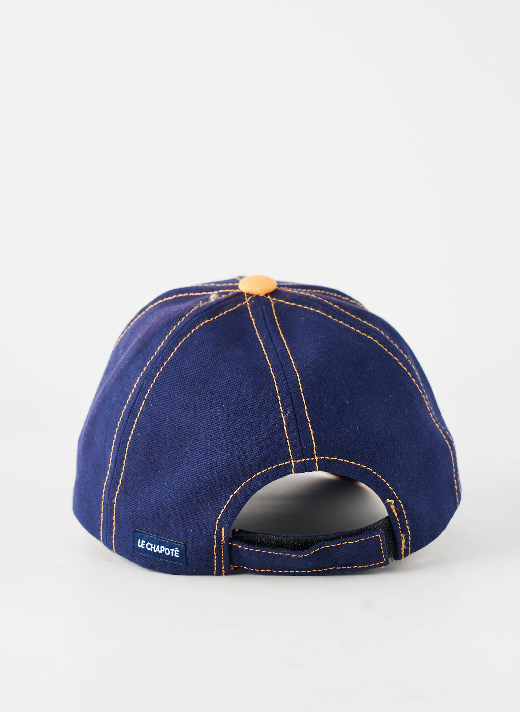 Casquette fermeture scratch bleu LE CHAPOTÉ homme