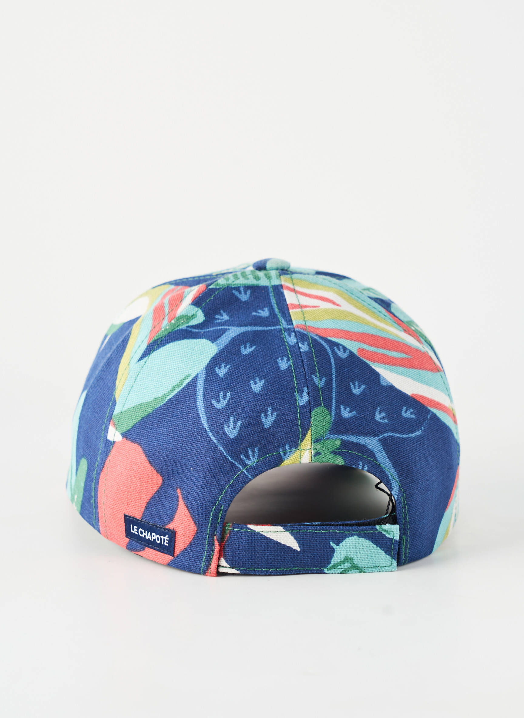Casquette fermeture scratch bleu LE CHAPOTÉ homme