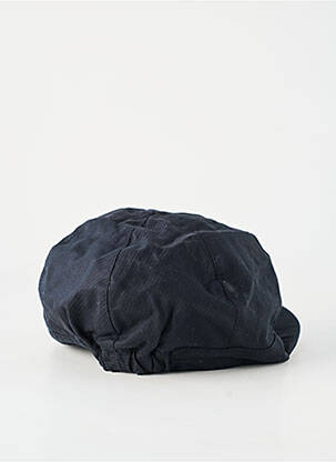 Casquette visière souple noir CAPO  homme