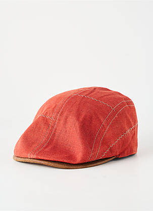 Chapeau doublure textile rouge FLECHET homme