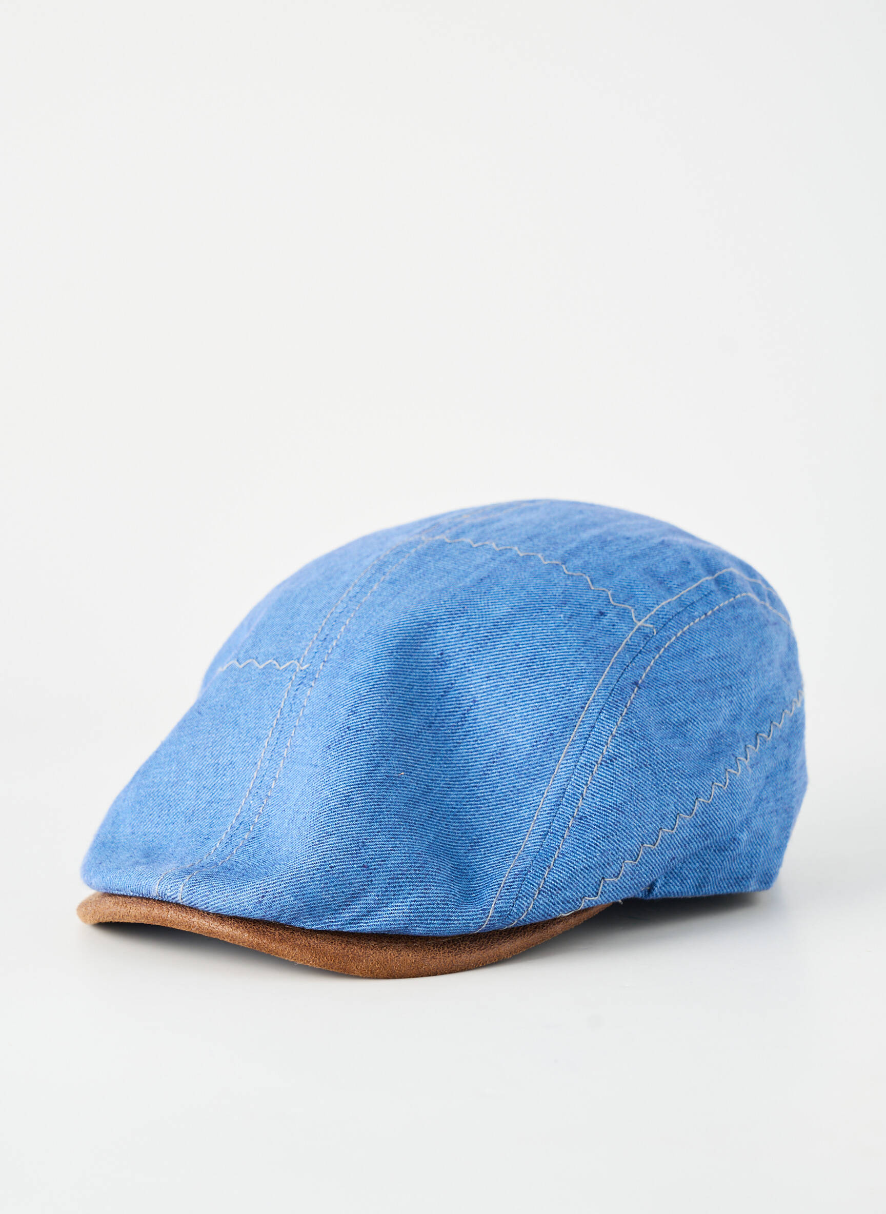 Chapeau doublure textile bleu FLECHET homme