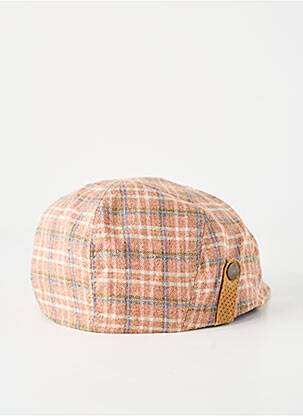 Chapeau tissage popeline orange MODISSIMA homme