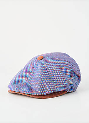 Chapeau tissage popeline bleu MODISSIMA homme