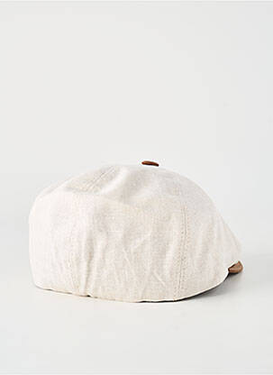 Chapeau doublure textile beige FLECHET homme