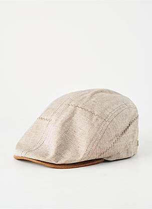 Chapeau doublure textile beige FLECHET homme