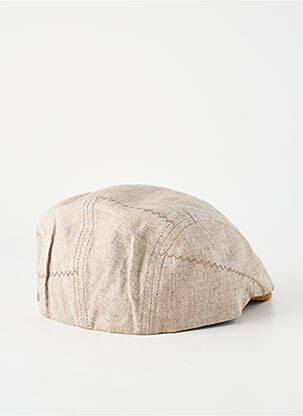 Chapeau doublure textile beige FLECHET homme