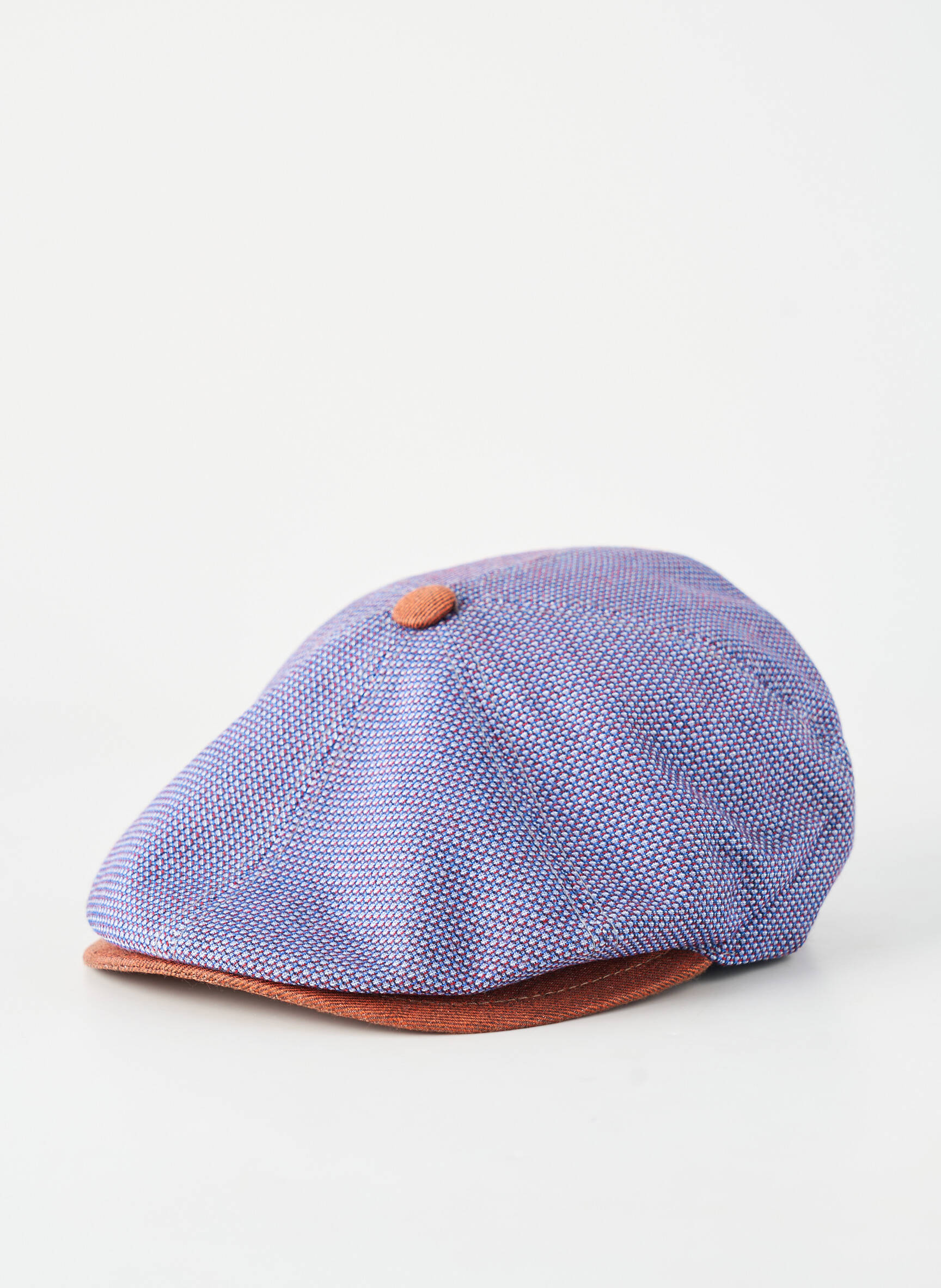 Chapeau tissage popeline bleu MODISSIMA homme