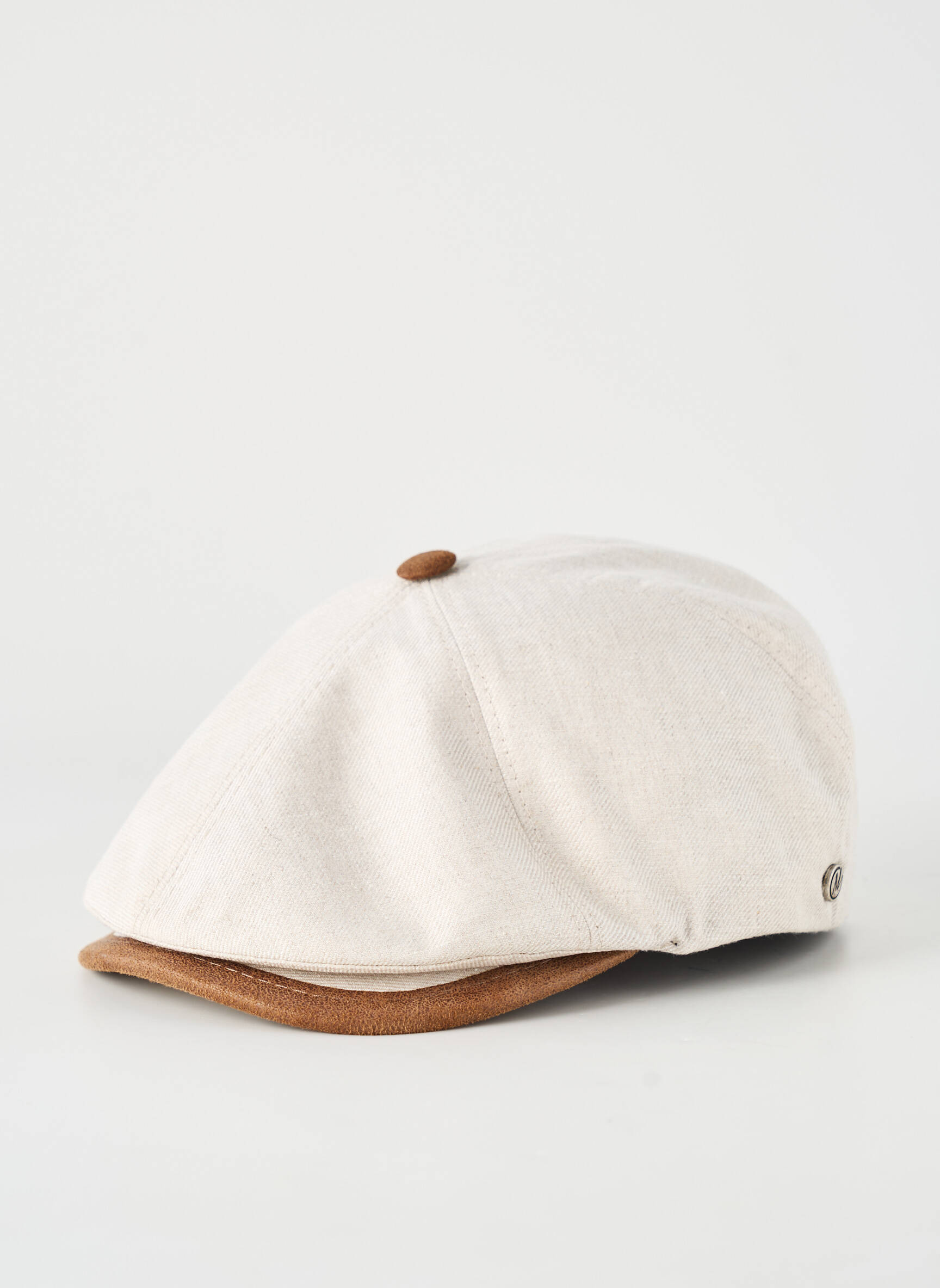 Chapeau doublure textile beige FLECHET homme