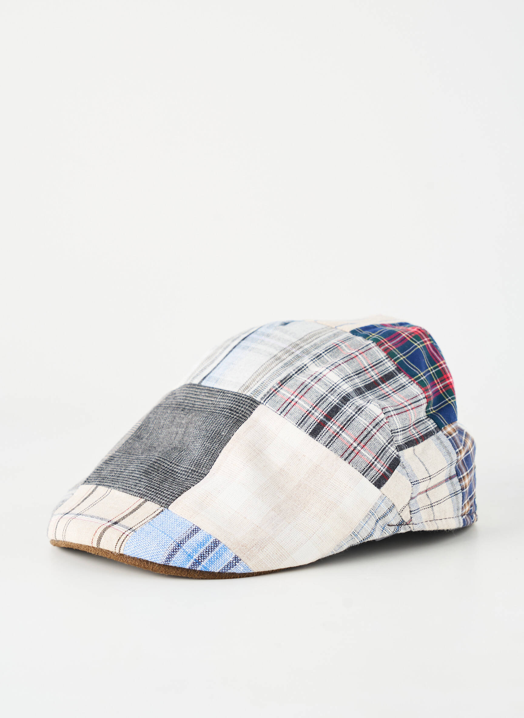 Chapeau imprimé rayures bleu SOLID homme