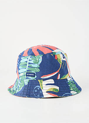 Chapeau tissage popeline bleu LE CHAPOTÉ homme