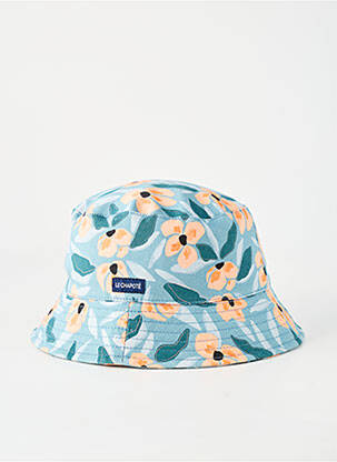 Chapeau doublure textile bleu LE CHAPOTÉ femme