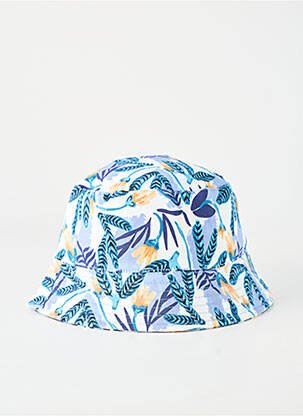 Chapeau doublure textile bleu LE CHAPOTÉ femme