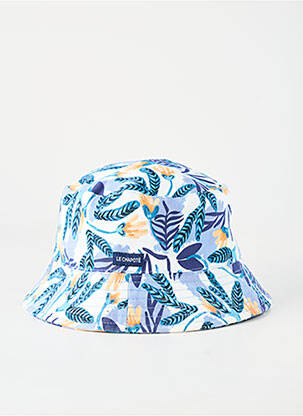 Chapeau doublure textile bleu LE CHAPOTÉ femme