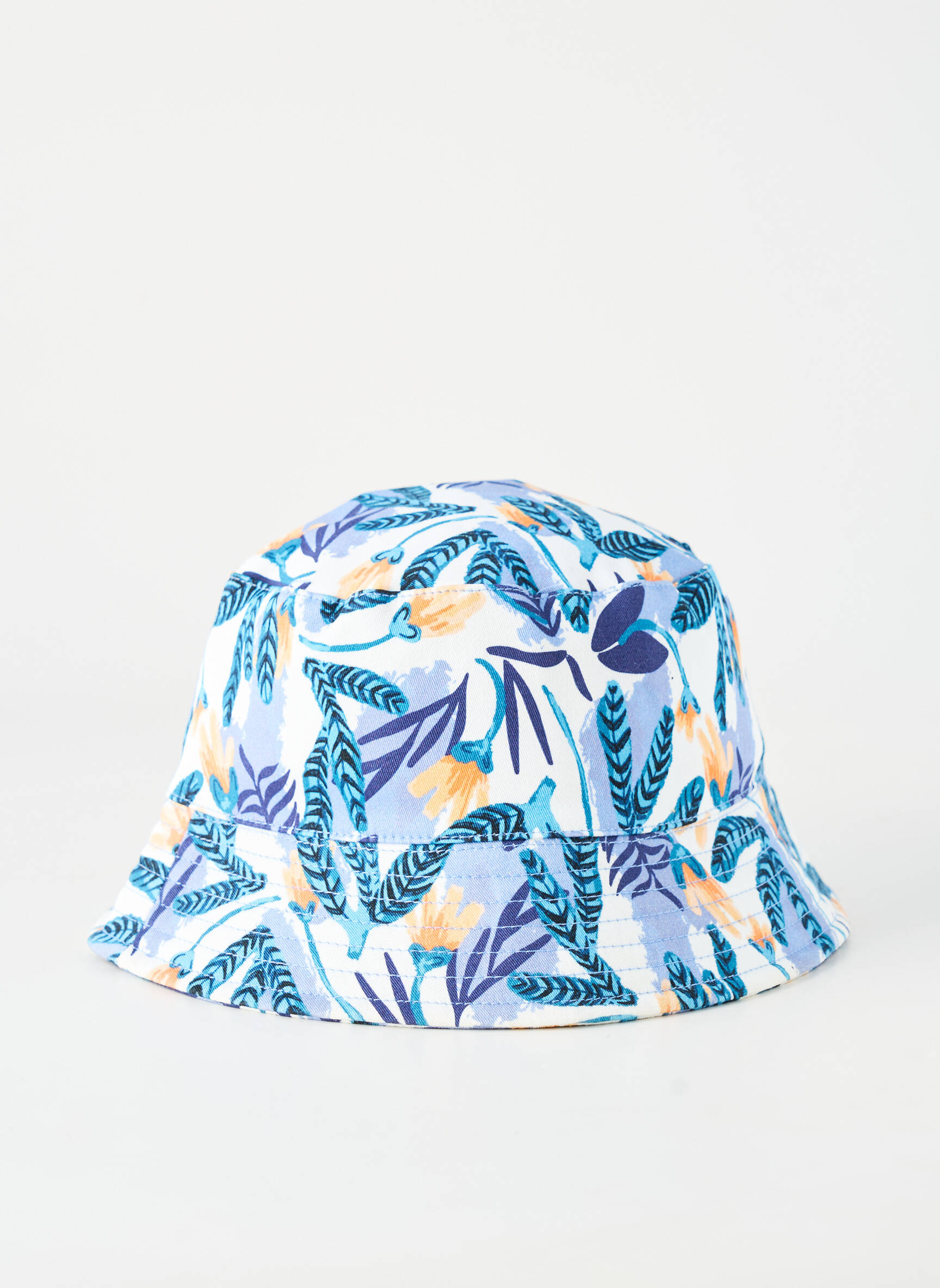 Chapeau doublure textile bleu LE CHAPOTÉ femme
