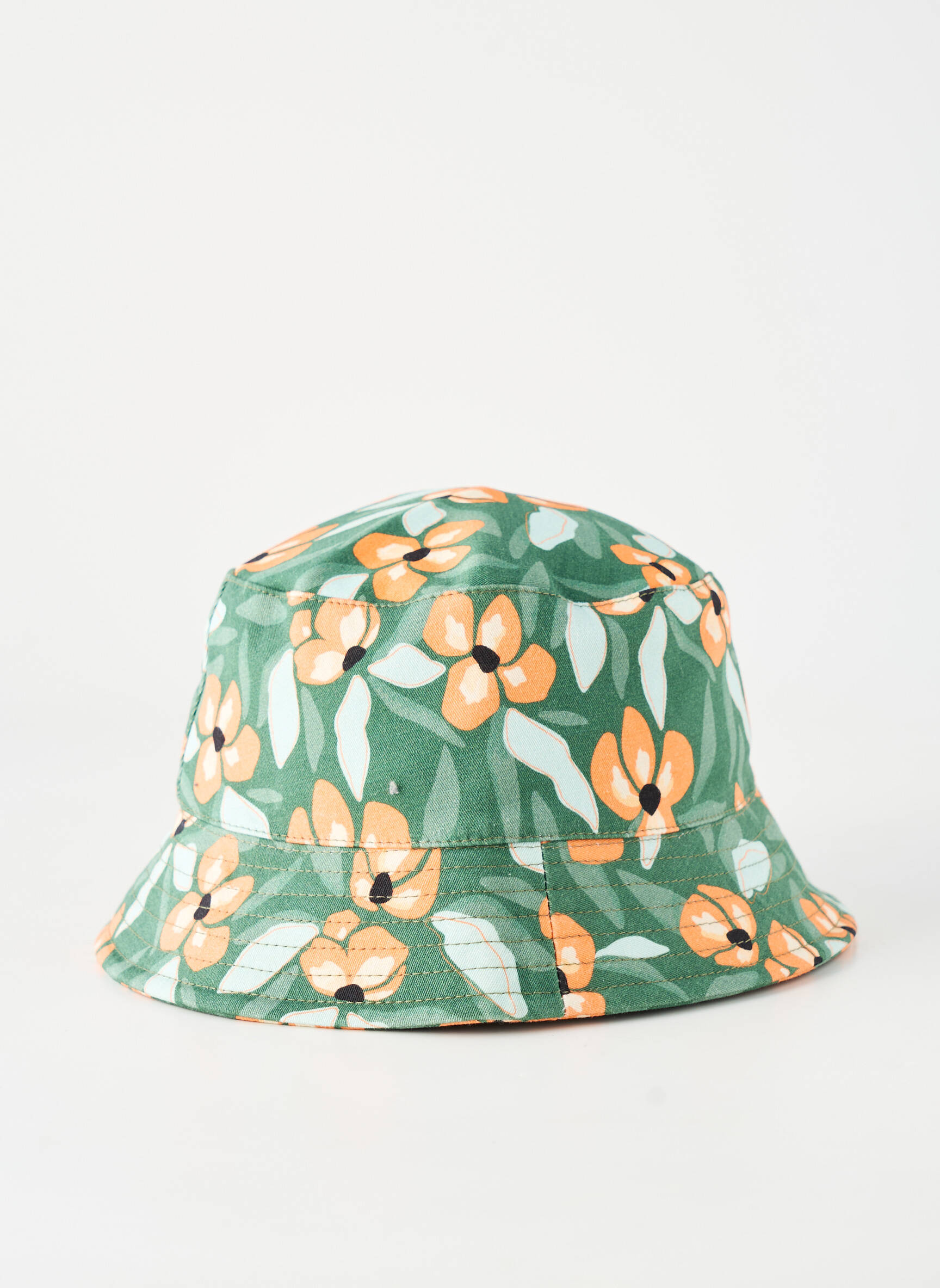 Chapeau doublure textile vert LE CHAPOTÉ femme