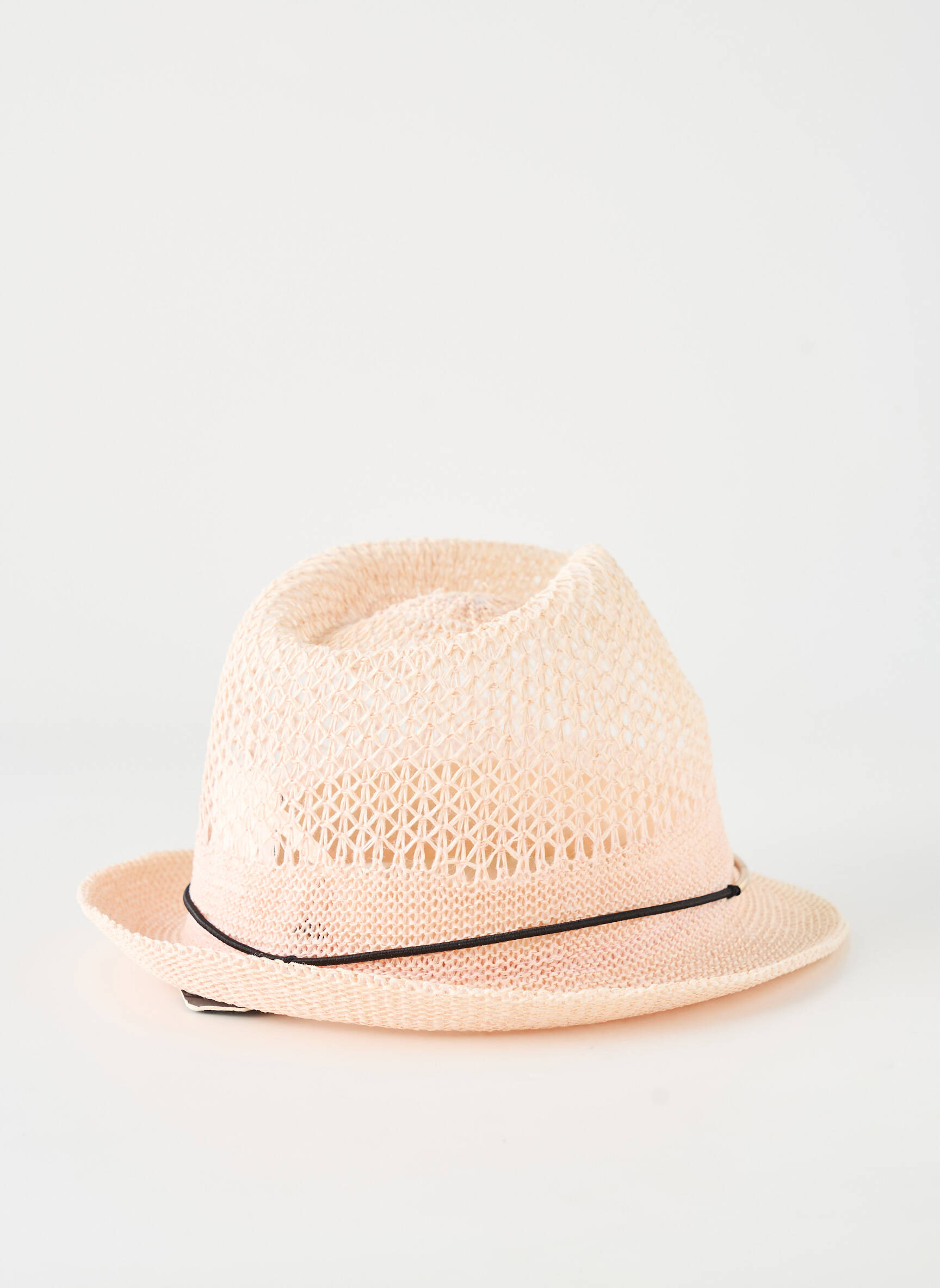 Chapeau forme chapeau paille rose CHILLOUTS femme