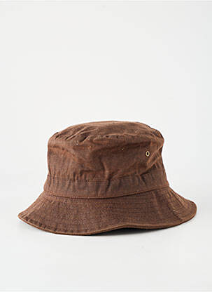 Chapeau doublure textile marron MODISSIMA homme