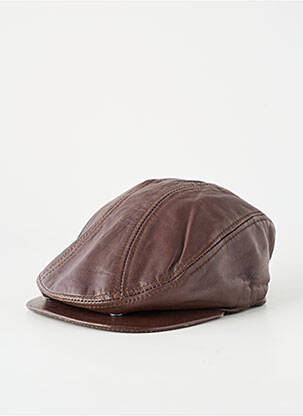 Chapeau doublure textile marron AUSSIE APPAREL homme