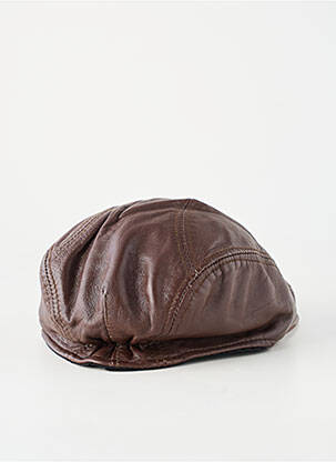 Chapeau doublure textile marron AUSSIE APPAREL homme