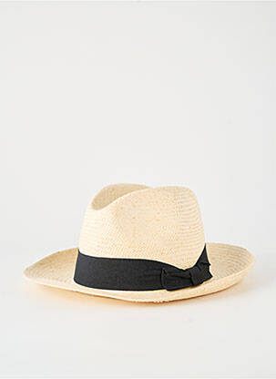 Chapeau  noir PANAMA HAT femme
