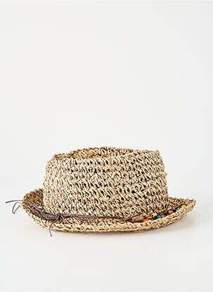 Chapeau forme chapeau paille beige M BY FLECHET femme