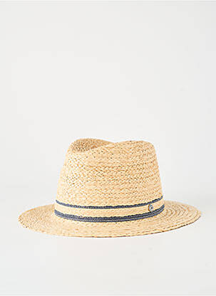 Chapeau forme chapeau paille bleu MODISSIMA femme