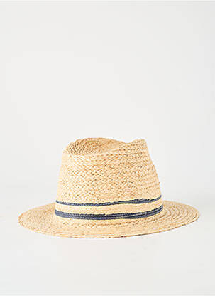 Chapeau forme chapeau paille bleu MODISSIMA femme