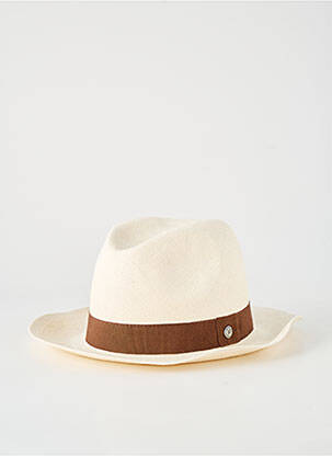 Chapeau bande anti-transpiration marron MODISSIMA homme