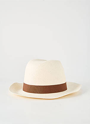 Chapeau bande anti-transpiration marron MODISSIMA homme