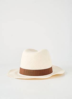 Chapeau bande anti-transpiration marron MODISSIMA homme