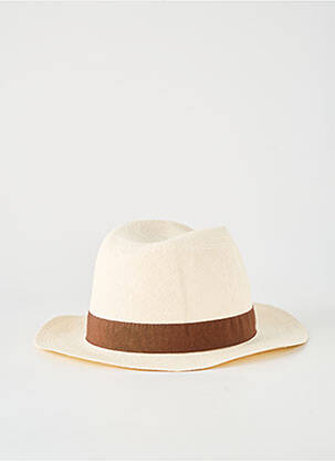 Chapeau bande anti-transpiration marron MODISSIMA homme