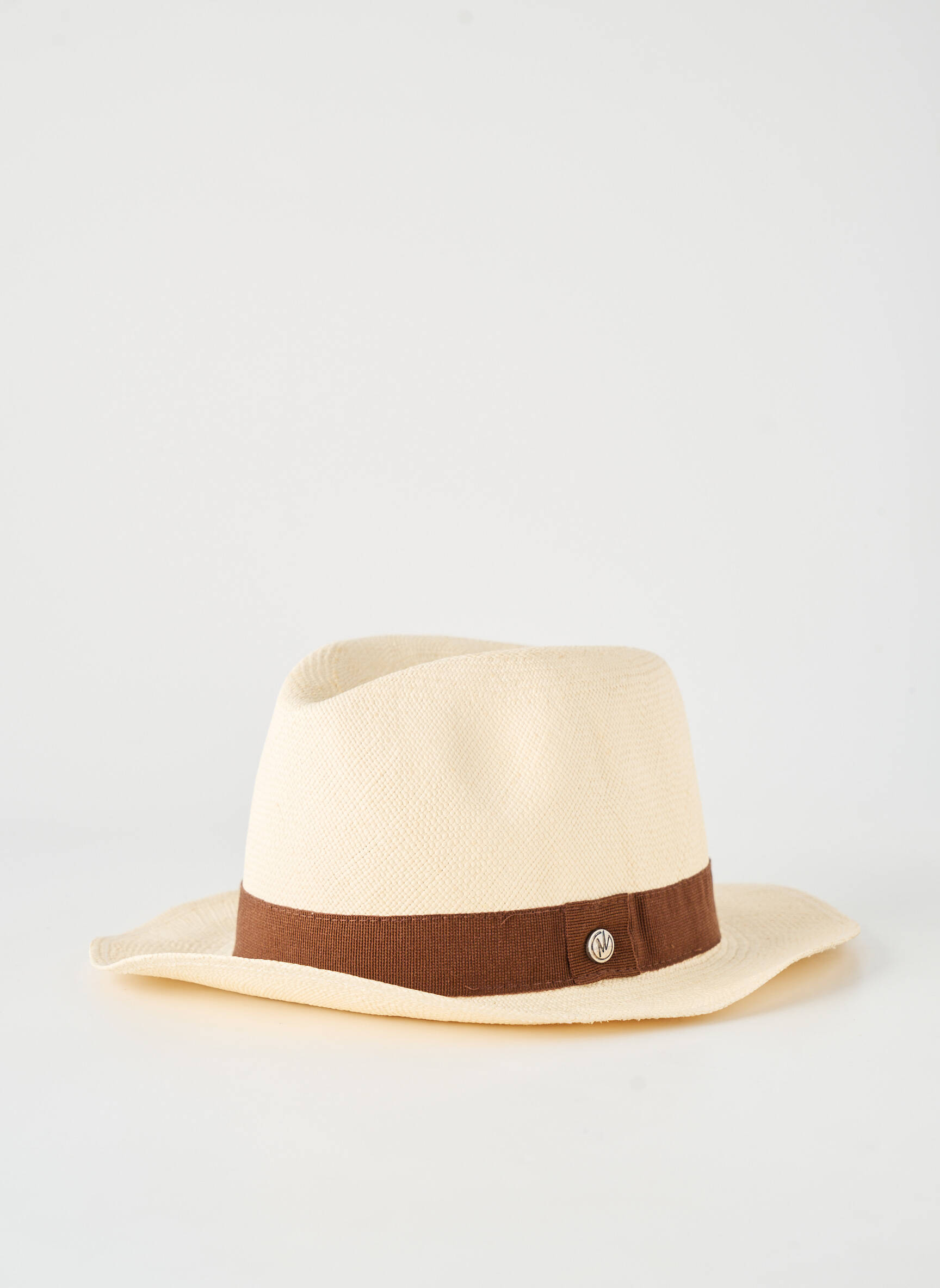 Chapeau bande anti-transpiration marron MODISSIMA homme
