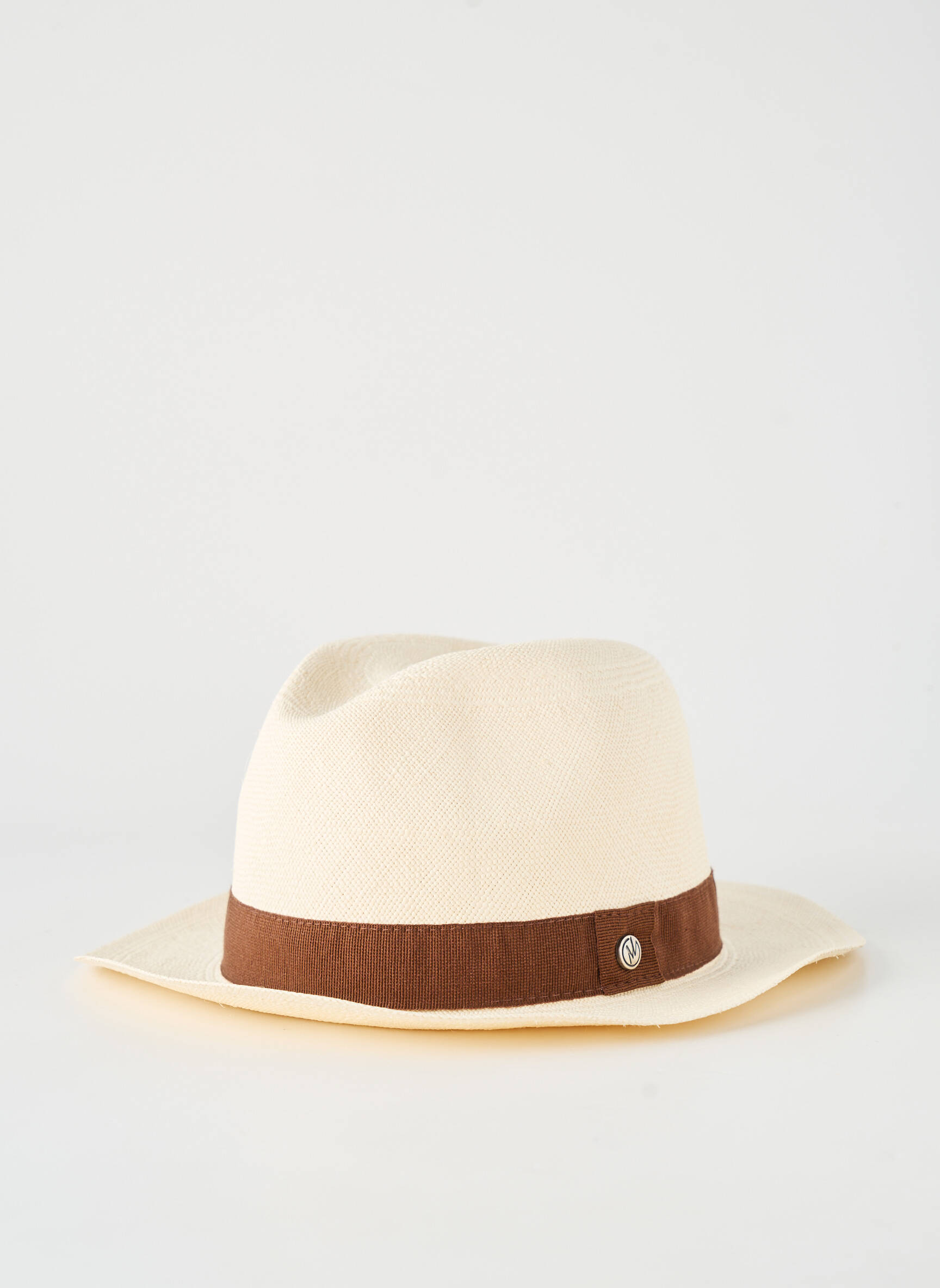 Chapeau bande anti-transpiration marron MODISSIMA homme