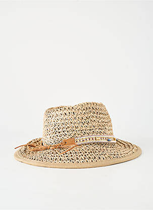 Chapeau forme chapeau paille beige M BY FLECHET femme