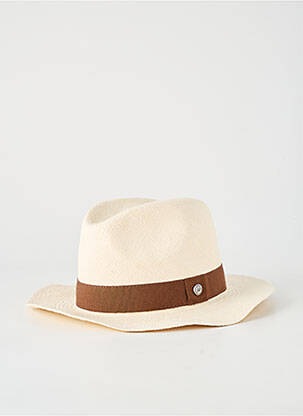 Chapeau bande anti-transpiration marron MODISSIMA homme