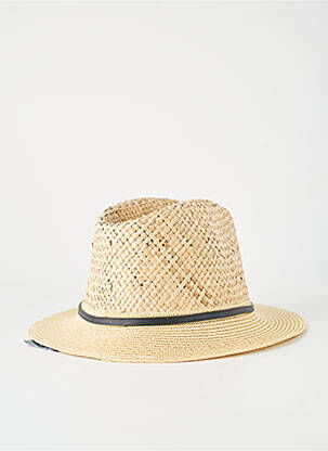 Chapeau forme chapeau paille beige JUSTELLE DAKOTA femme