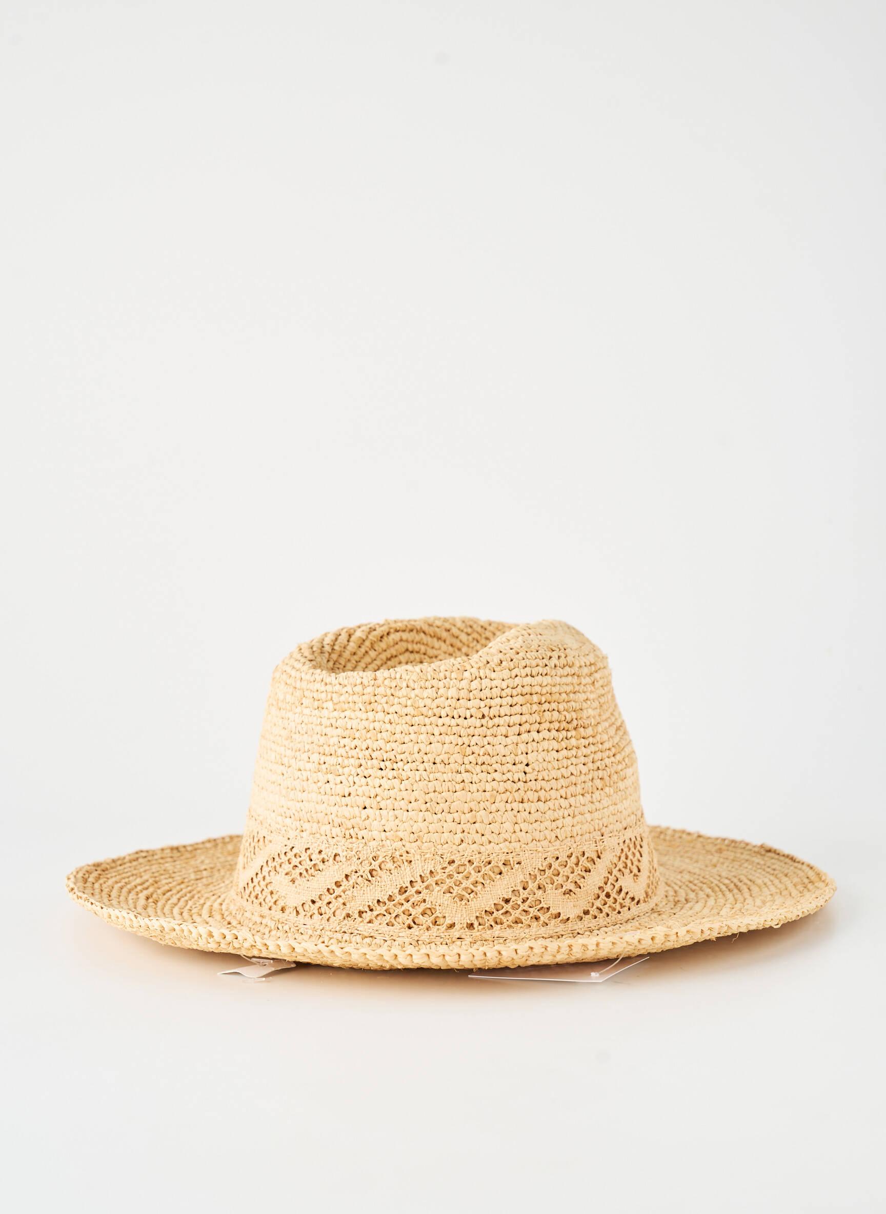 Chapeau forme chapeau paille beige TONGASOA femme
