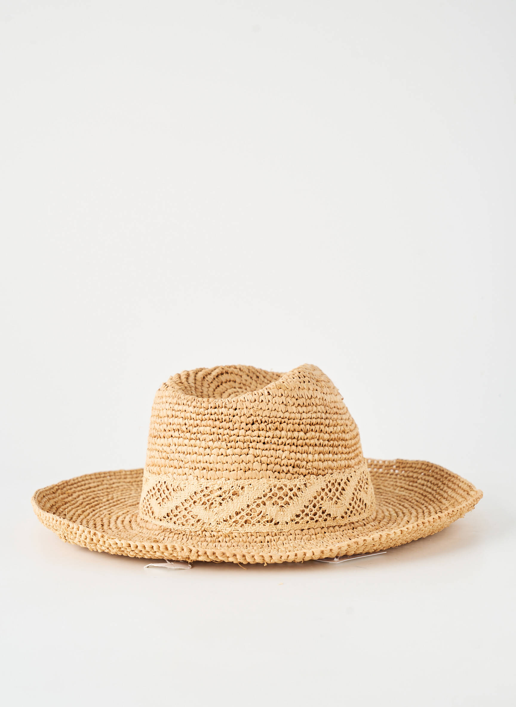 Chapeau forme chapeau paille beige TONGASOA femme