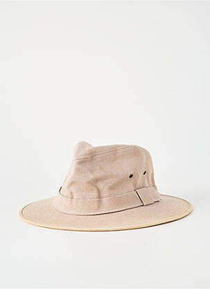 Chapeau doublure textile marron AUSSIE APPAREL homme