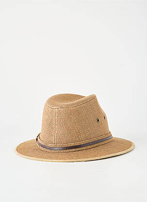 Chapeau bande anti-transpiration beige AUSSIE APPAREL homme